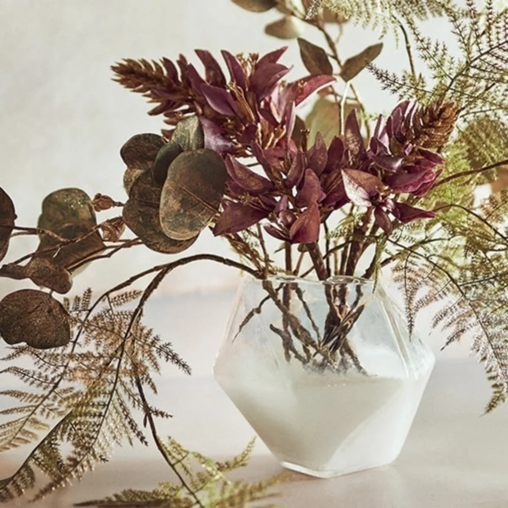 Anthropologie Gold Faux Fern Branch (One)
